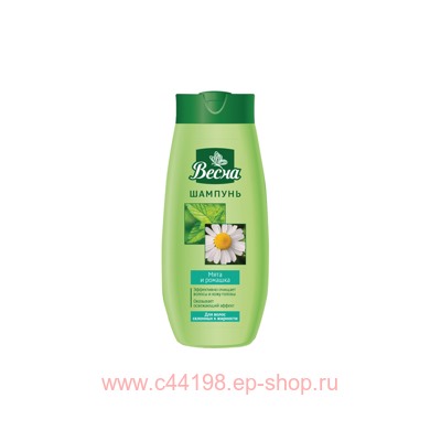 ВЕСНА Шампунь Мята и ромашка 430 гр