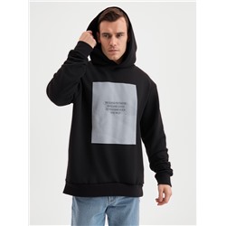 Толстовка мужская MINAKU: Be good, размер 52, чёрная