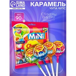 Карамель «Чупа Чупс», мини, ассорти, 90 г
