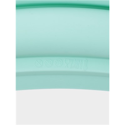 Форма для выпечки и приготовления сосисок Доляна, 6 ячеек, с крышкой, 17.5×13.5.2.8 см, силикон, бирюзовый