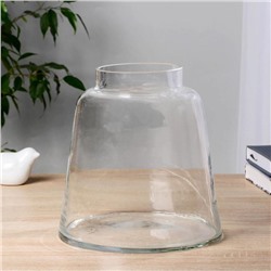 Ваза «Осло», 3.85 л, d=9.2 см, 19.5×20.5 см, стекло, прозрачная