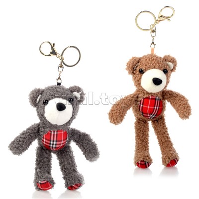 Мягкая игрушка-брелок Медвежонок, 17 см