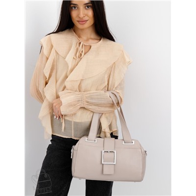 Сумка женская кожаная 0873CH apricot Polina&Eiterou в Новосибирске