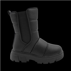 Сапоги на меху 3103В-1 черные