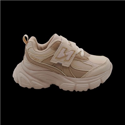 Кроссовки В878-11 бежевые