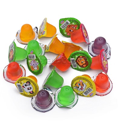 Десерт желейный "Канди клаб" ассорти (с изображением медведя) 13гр (100шт)