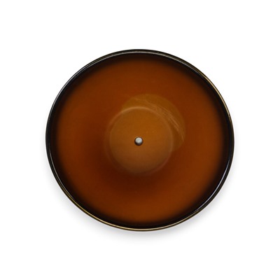 Горшок для цветов «Мираж », 8 л, d=30 см, h=23 см, с поддоном, керамика, коричневый