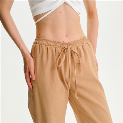 Брюки женские MIST, размер 44-46, бежевые