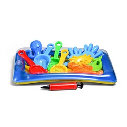 Набор для игры в песке "Морской бриз" в сетке