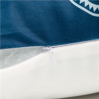 Подушка декоративная «Этель. Нереально крут», 40×40 см, велюр