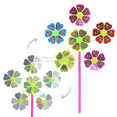 Ветерок "Смайлик-цветок"