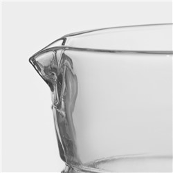 Кувшин Paşabahçe Light blue, 1.7 л, стекло, красная крышка, прозрачный