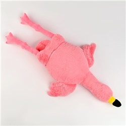 Мягкая игрушка «Фламинго», 90 см, розовая