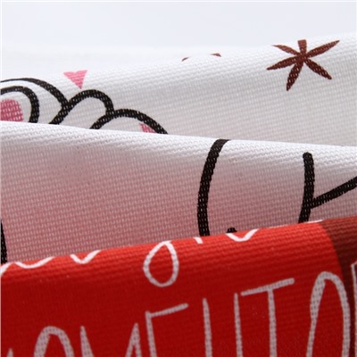 Набор новогодних кухонных полотенец Доляна «Новогоднее настроение» 35×60 см-4 штуки, 100% хлопок