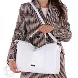 Сумка женская кожаная 98045 white Velina Fabbiano-Safenta/30