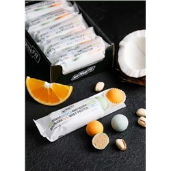 Конфеты протеиновые ассорти / Кокос Фисташка Апельсин / 350 г / шоу-бокс / 10 шт / ТМ Mytruefit