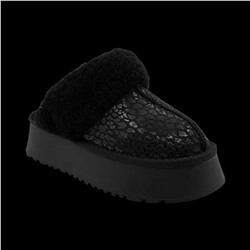 Угги (тапочки) на меху L159 черные