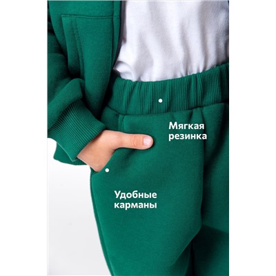 Теплый костюм для мальчика из футера с начесом Happyfox