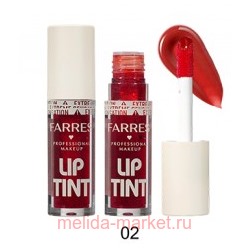 Farres Тинт для губ с гиалуроновой кислотой  тон 03 гранат 6 г 7210