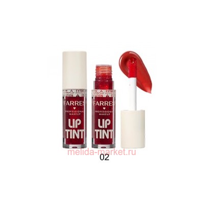 Farres Тинт для губ с гиалуроновой кислотой  тон 03 гранат 6 г 7210