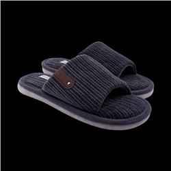 Тапочки домашние 10342-3 серые п/п