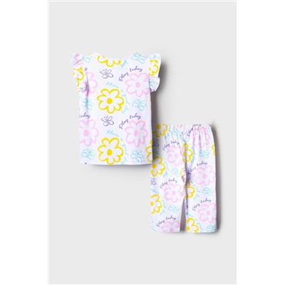 Пижама трикотажная для девочек PLAYTODAY, 1240909