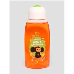Пена для ванны детская, 320 мл, с D-пантенолом и апельсином, Чебурашка
