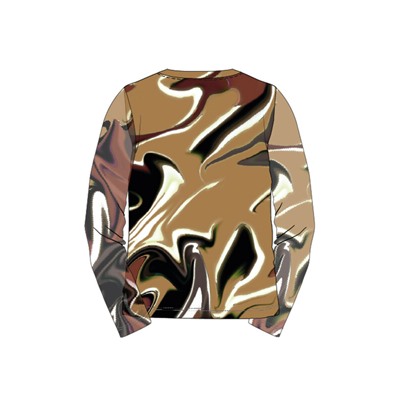 Фуфайка трикотажная для девочек (футболка с длинными рукавами)