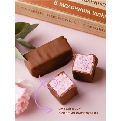 «Птичка Томичка» ассорти (ваниль/смородина/земляника) / 230 г / ТМ Территория тайги