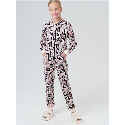 Комбинезон трикотажный для девочек