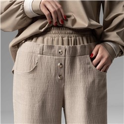 Брюки с имитацией многослойности, Раскованный шик