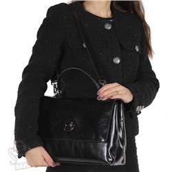 Сумка женская кожаная 56098BD black Baidou/30 в Новосибирске