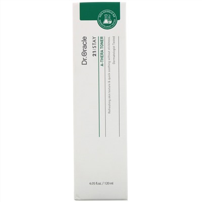 Dr. Oracle, 21;Stay, A-Thera Toner, 4.05 fl oz (120 ml)