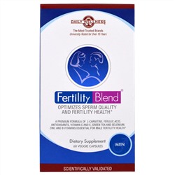 Daily Wellness Company, Ferility Blend, для мужчин, 60 растительных капсул