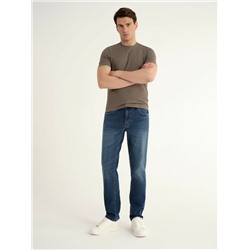 Straight CONTE CNM-01 Джинсы straight c эффектом потёртостей