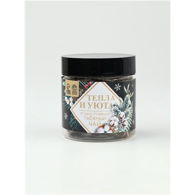 Подарочный набор новогодний «Тепла», мёд с мумие 250 г, чай 50 г, ложка