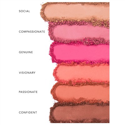 RealHer, You Are Brilliant, Pro Blush Palette, 0.66 oz (18 g)