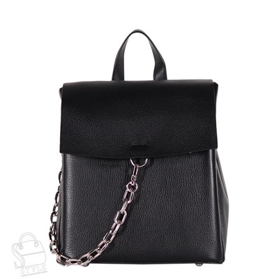 Рюкзак женский кожаный 5922Q black Polina&Eiterou/30