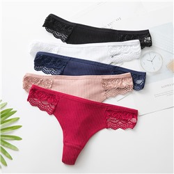 Кружевные трусики-стринги A31477180