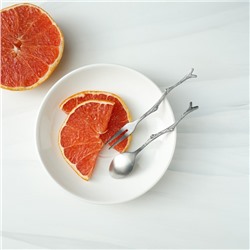 Набор столовых приборов Magistro «Вудс», 2 предмета, нержавеющая сталь, серебристый