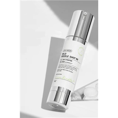 VT Cosmetics Мягкая бустер-сыворотка с микроиглами для гладкой и сияющей кожи / Midl Reedle Shot 50, 50 мл KRISTALLER, 1133551