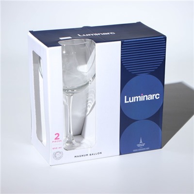 Набор бокалов для вина Luminarc «Магнум Баллон», 650 мл, стекло, 2 шт.