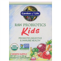 Garden of Life, Сырые пробиотики, для детей, 3,4 унции (96 г)