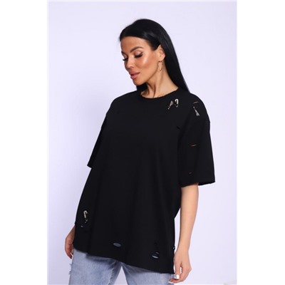 Футболка женская 64543 (Черный)