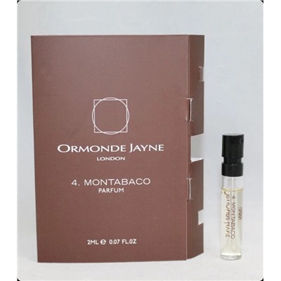 ORMONDE JAYNE MONTABACO 2ml parfume пробник