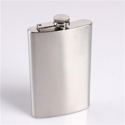 Фляжка «Герб», нержавеющая сталь, чехол, 300 мл