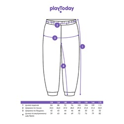 Брюки текстильные с полиуретановым покрытием для девочек