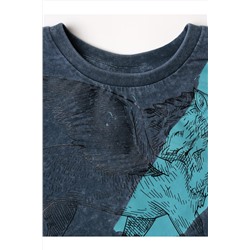 Фуфайка трикотажная для девочек (футболка) PLAYTODAY, 1242465