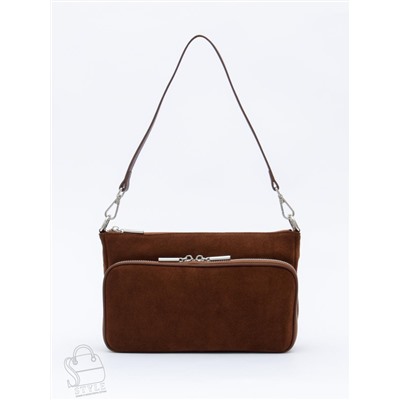 Сумка женская кожаная 8200PEF cocoa Polina&Eiterou в Новосибирске