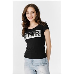 Футболка 7079 (Черный)